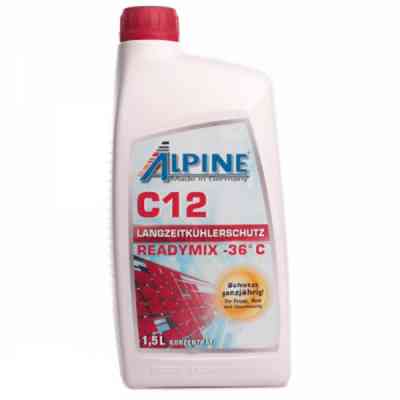 Антифриз Alpine Концентрат C12 черв. 1,5л (1185-15) Вінниця