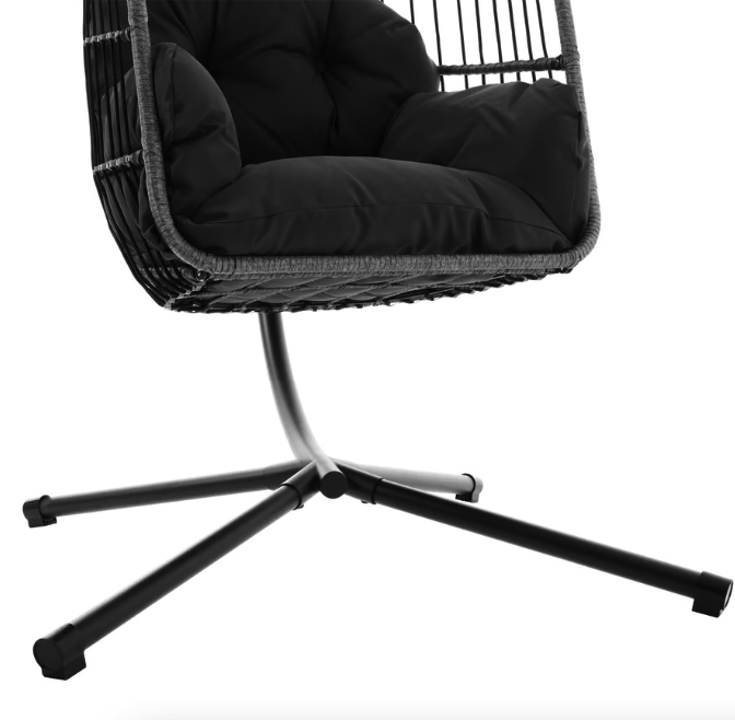 Підвісне крісло-кокон Di Volio Beluno графітовий Киев - изображение 3