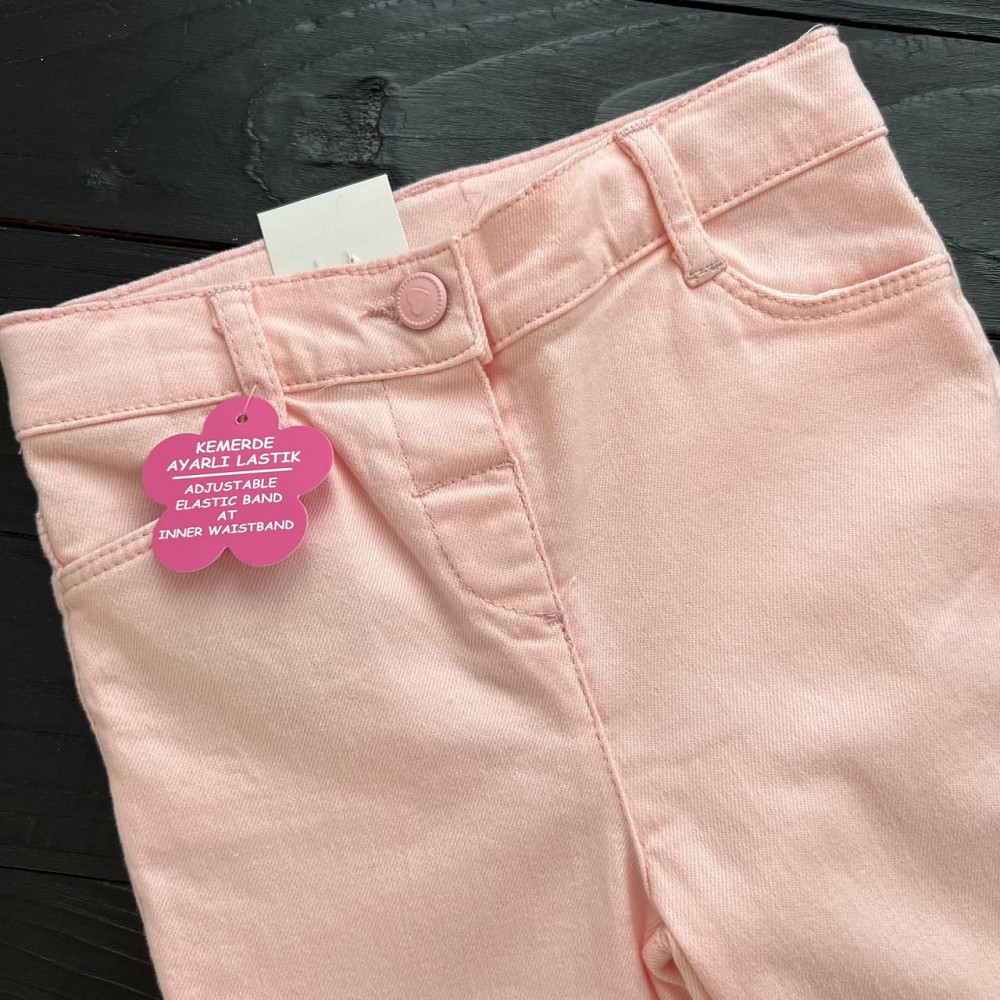 Дитячі Джинси Скіні для Дівчаток LC Waikiki Рожеві 4-5 років 104-110см пакунок малюка Киев - изображение 3