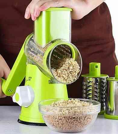 Мультислайсер  Овочерізка Kitchen Master терка подрібнювач з насадками. Харків