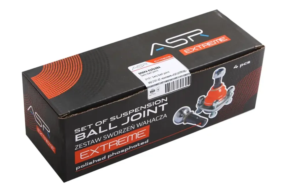 Шаровая опора 2101 ASR Extreme закатная с крепежом (4 шт.) Винница - изображение 4