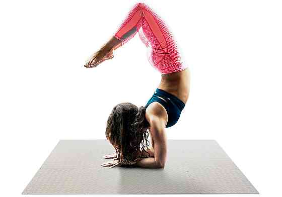 Татамі мат EasyFit SwallowTail 4 шт (60х60х1 см) пазл хвіст ластівки сірий Коломия