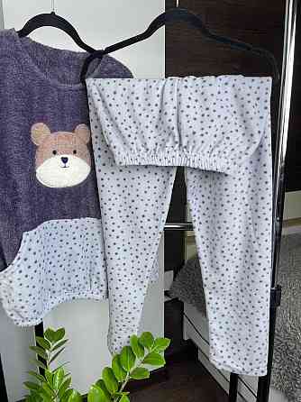 Пижама жіноча тепла Бузковий L Харків