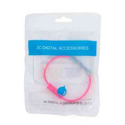 Дата кабель USB 2.0 AM to Type-C 0.18m pink Extradigital (KBU1780) Винница