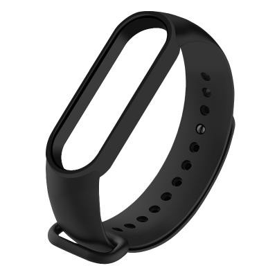 Ремінець до фітнес браслета BeCover Silicone для Xiaomi Mi Smart Band 5 Black (705062) Вінниця - фото 2