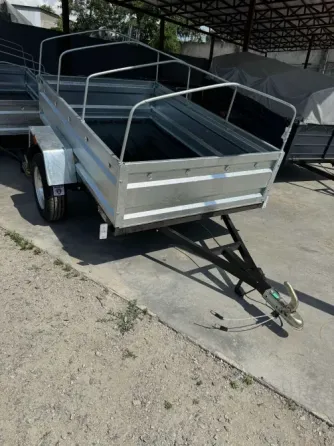 Новий причіп легковий "Дніпро-200" 200х130х40 з бортами цинк Жашков