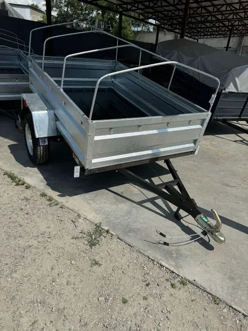 Новий причіп легковий "Дніпро-200" 200х130х40 з бортами цинк Жашков - изображение 4