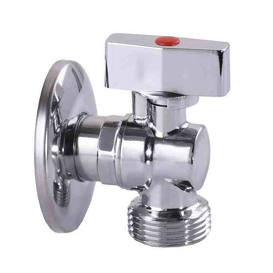 Кран кульовий кутовий для пральної машини SOLOMON 1/2″х3/4″ A7172 Луцк