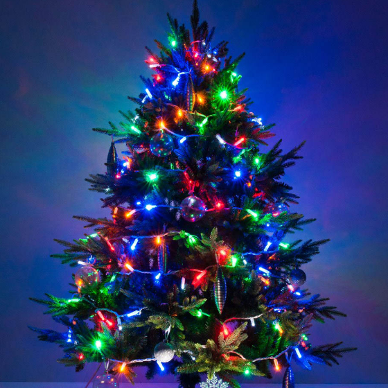 Світлодіодна гірлянда 200 Led 20м 8 режимів різнокольорова 220V CW-G-200L20VMC ColorWay Житомир - фото 10