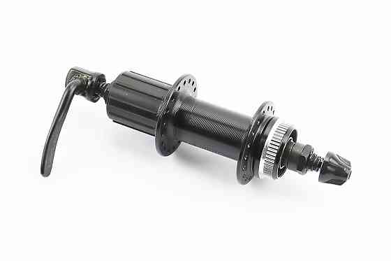 Втулка задня MTB алюмінієва 14Gx36H під касету 8-10зв, Disk-brake Center Lock, кріпл. ексцентрик, чорна FH-TX505 Київ