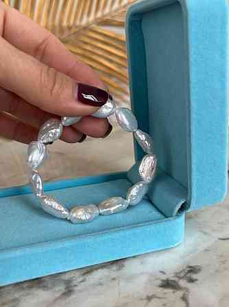 Браслет баркових перлів овальний Одеса
