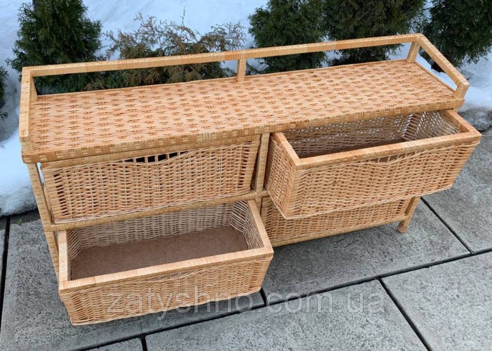 Комод плетеный с шухлядами Киев - изображение 9