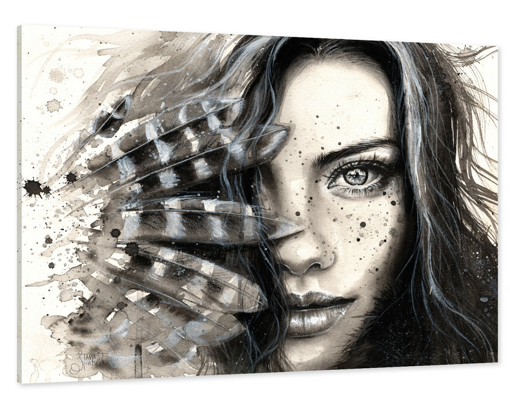 Картина холст у вітальню / спальню Дівчина    MLP_2 ( 60х30см ) 80x120 см Київ - фото 1