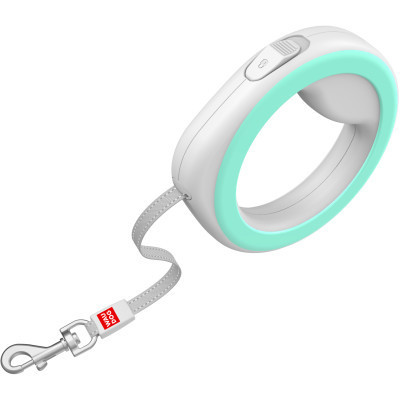 Поводок для собак WAUDOG R-leash светоотражающая лента XS-M до 40 кг 2.9 м салатовый (81275) Винница - изображение 7