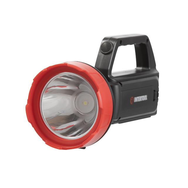 Ліхтар акумуляторний 1 LED + 1 COB, power bank, індикатор заряду, сонячна панель INTERTOOL LB-0107 Київ - фото 12