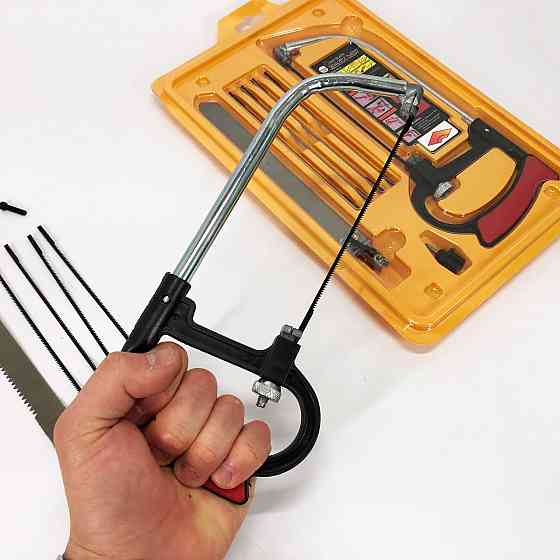 Ножовка по дереву HLV в наборе LX-227 с пилками Киев