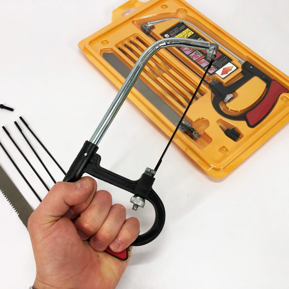 Ножовка по дереву HLV в наборе LX-227 с пилками Киев - изображение 4