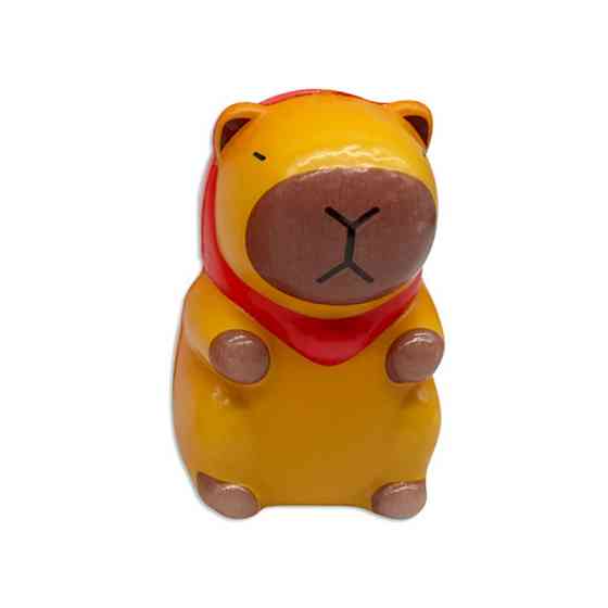 Іграшка-антистрес Сквіш "Капібара в шапочці" MS 4734-1 з ароматом, 9 см Вінниця