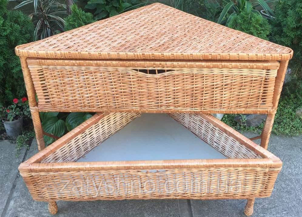 Комод  плетеный угловой из лозы Киев - изображение 4