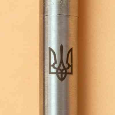 Ручка шариковая Parker JOTTER 17 UKRAINE SS CT BP Трезубец + Все будет Украина! (16132_T214b) Винница