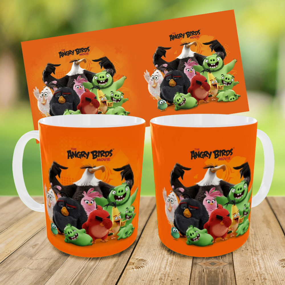 Дитячий набір Angry Birds сумка-бананка + керамічна кружка з принтом (5741) Київ - фото 4