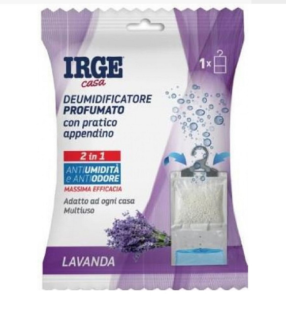 Поглинач запаху і вологи Irge з підвіскою 2 in 1 Lavanda 500 мл Виноградів - фото 1