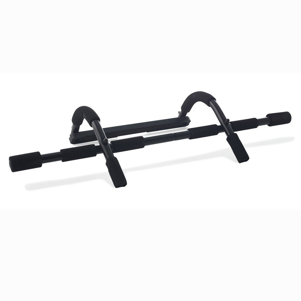 Турнік дверний багатофункціональний PowerPlay 4129 Pull Up Pro Black Каменское - изображение 5