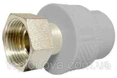 Муфта з накидною гайкою PPR ø25x3/4''В (Поліпропілен) Raftec 25 мм НГ 3/4" MNH2534 Чернівці