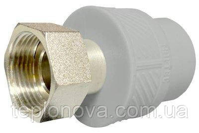 Муфта з накидною гайкою PPR ø25x3/4''В (Поліпропілен) Raftec 25 мм НГ 3/4" MNH2534 Чернівці - фото 1