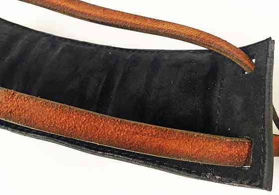 EasyFit Манжета EasyFit F8 коричнева для тяги на тренажері (шкіра) Київ