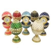 Шкатулка-яйцо с часами внутри Фаберже Киев - изображение 1