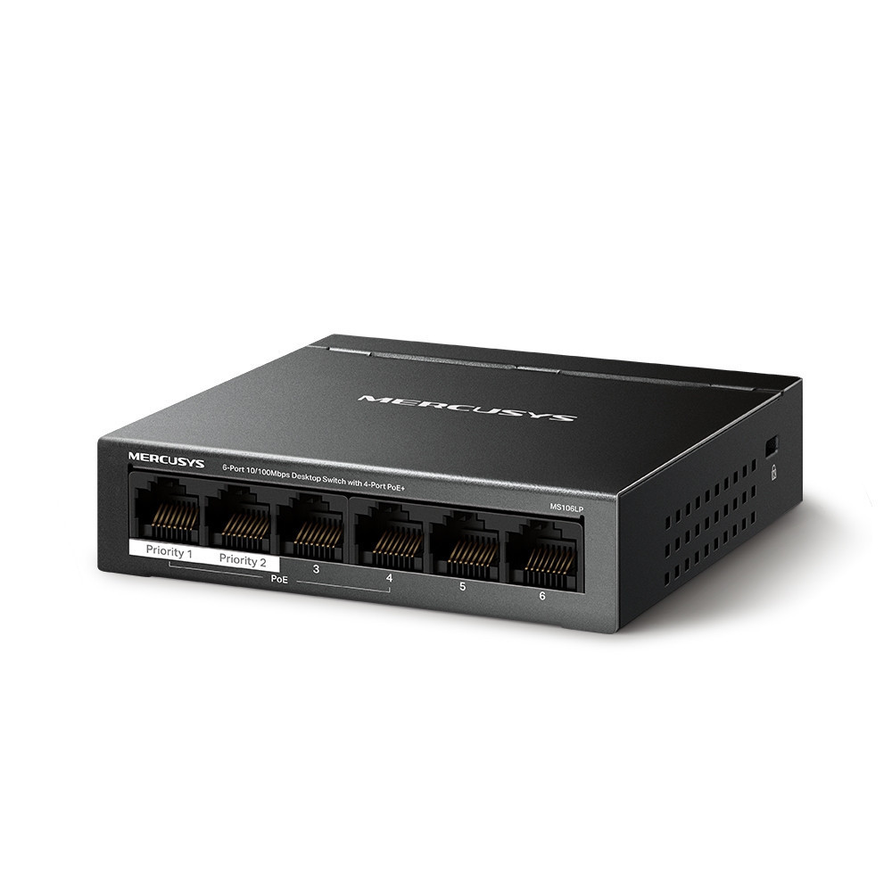 Комутатор Mercusys MS106LP некерований Харків - фото 2
