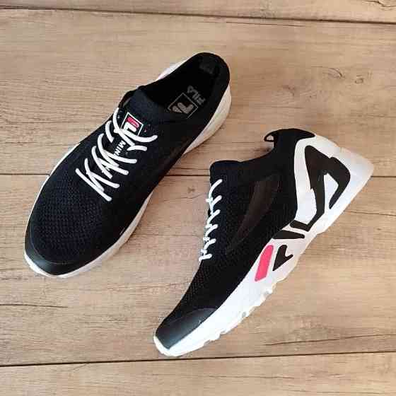 Кросівки FILA Чорні Чоловічі Філа Тканинні Літні для бігу (розміри: 41,42,43,44,45) Дніпро