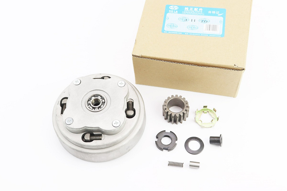 Зчеплення дводискове у зборі (кошик) Delta 70/110cc "механіка" + 7 деталей Киев - изображение 1