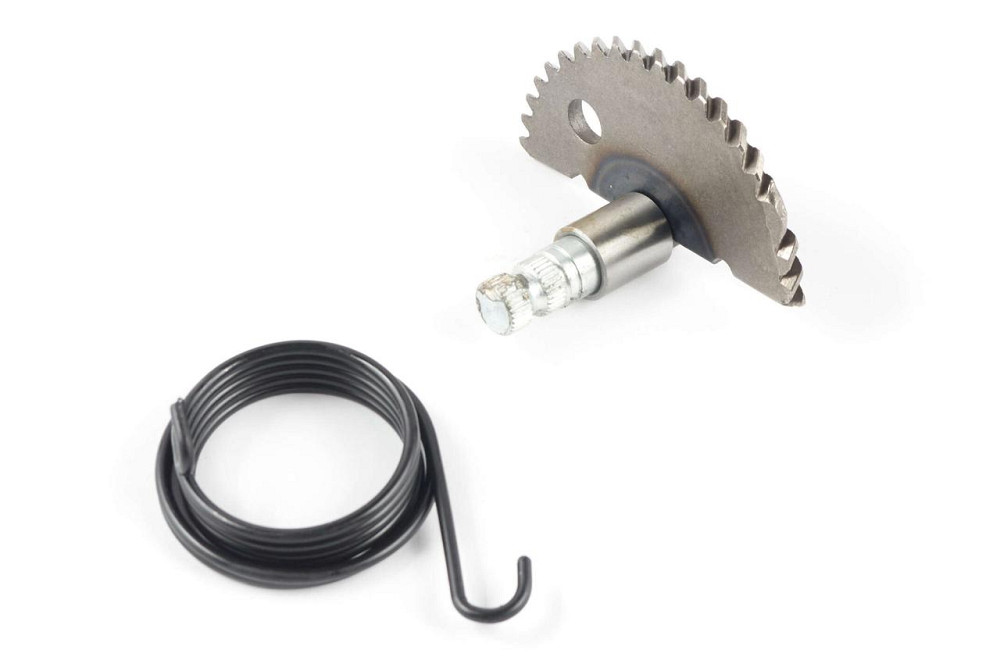 Сектор заводний (півмісяць) скутер 4 Т Китай 50 (+пружина, втулка) Мукачево - фото 1