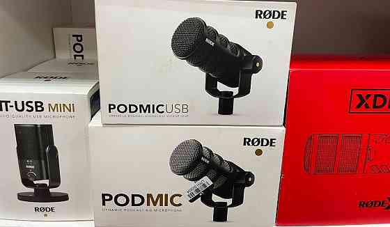 Новый Микрофон студийный RODE POD MIC Роде mic. Киев