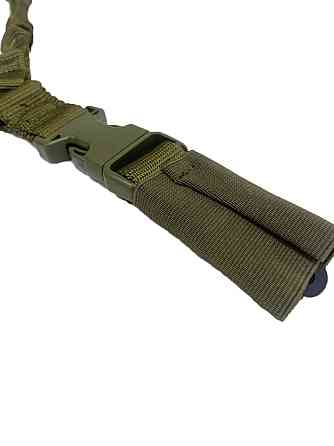 Ремінь зброї підвісний, ремінь для зброї з однією точкою кріплення Хакі Кам'янець-Подільський