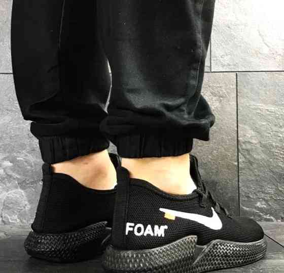 Кросівки Чоловічі Чорні Найки Ткани Тканинні Boost Пінка в стилі N!ke (розміри: 40,41) Дніпро