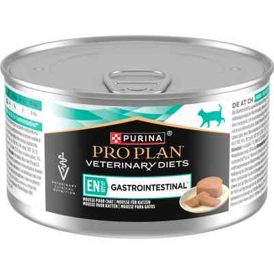 Вологий корм для кішок Purina Pro Plan Veterinary Diets EN Gastrointestinal При розладах кишкової абсорбції та годівлі у період відновлення 195 г (844 Вінниця