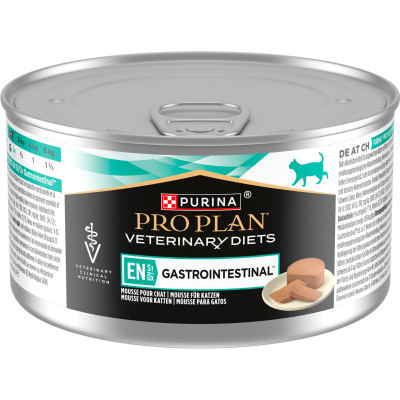 Вологий корм для кішок Purina Pro Plan Veterinary Diets EN Gastrointestinal При розладах кишкової абсорбції та годівлі у період відновлення 195 г (844 Вінниця - фото 4