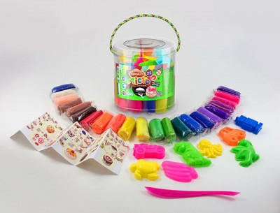 Набір креативної творчості "Тісто для ліпки "Master Do" туба 22 кольори укр (8), шт Київ - фото 1