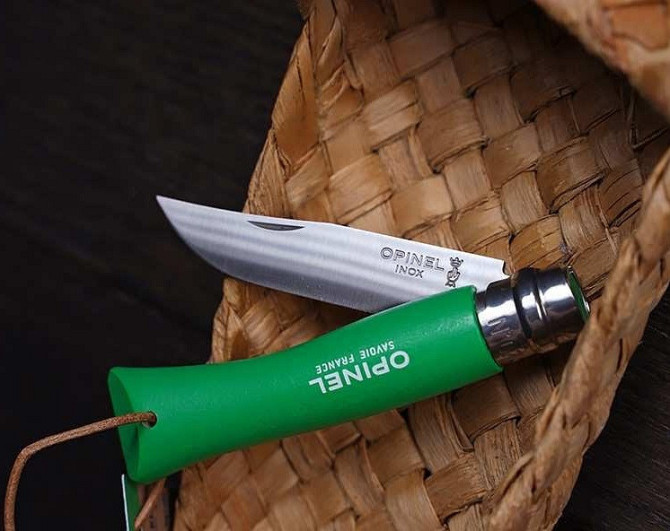 Універсальний Складаний Ніж зі шнурком Opinel (Опінель) No.7 "Trekking" (002210) Нержавіюча сталь Нововолинськ - фото 8