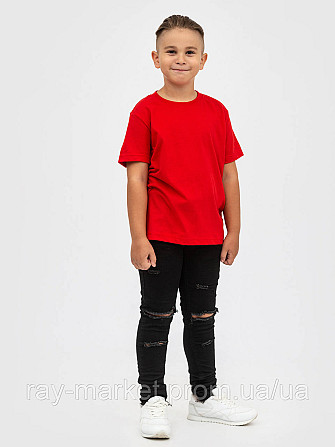 Футболка детская базовая Stedman Classic-T Kids для мальчиков красная (ST2200M-SRE) M Киев - изображение 5