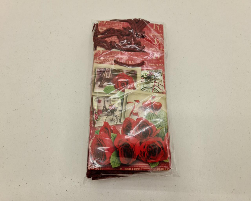 Пакет паперовий подарунковий малий 11/18/5 (арт М036) (12 шт.) Харків - фото 4