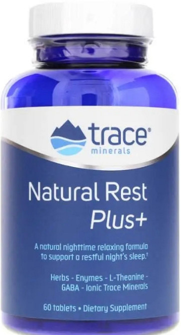 Для покращення сну Trace Minerals Research NaturalRest Plus+ 60 таб Київ - фото 1