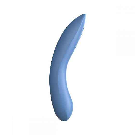 Вибратор для точки G Rave 2 We-Vibe, силиконовый, синий, 19.3 х 3 см Sex Aura Киев
