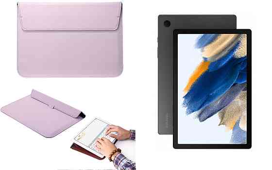 Чохол-конверт VitoCase для Samsung Galaxy Tab A8 10.5 (X200), з функцією підставки для планшета Фіолетовий Київ