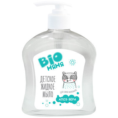 Дитяче мило Bio Няня алоє вера 500 мл (4823015930706) Вінниця - фото 1