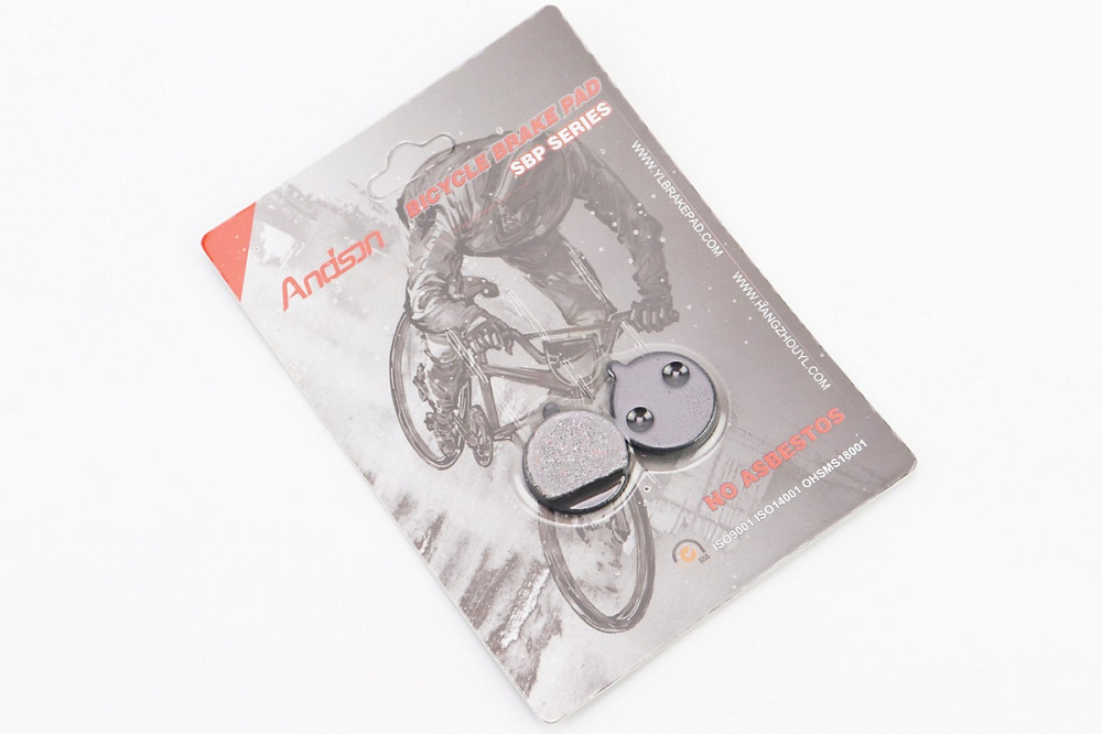 Гальмівні колодки Disk-brake (Xiaomi Mijia M365 Pro, Kugoo M4, M4 Pro), чорні YL-1063 Київ - фото 1