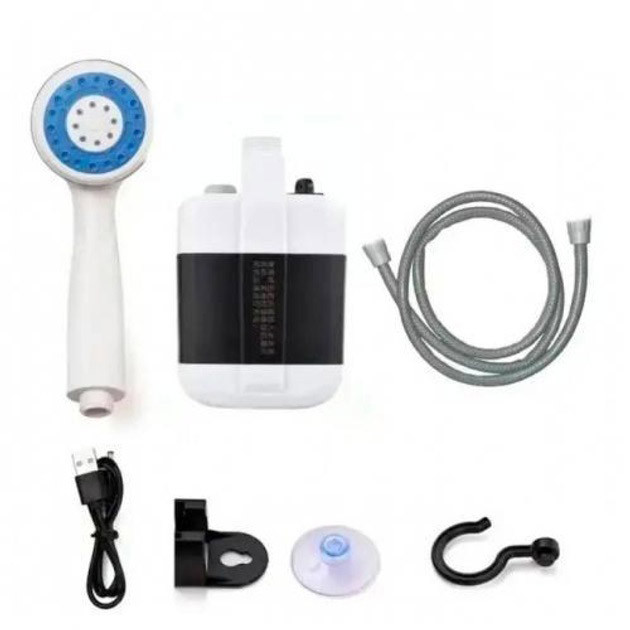 Душ акумуляторний туристичний портативний похідний мобільний душ Portable Outdoor Shower UC-68 Львів - фото 4